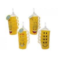 Yellow \"emoji\" Kids Beakers