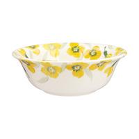 Yellow Wallflower Cereal Bowl