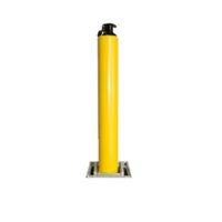 Yellow Round Parking Security Post (H)500mm