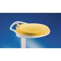 YELLOW PLASTIC ROUND LID FOR SMILE