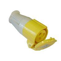 yellow socket 16 amp 110 volt