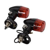 yellow motorcycle turn signal indicator halogen light 2pcs