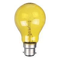 yellow gls lightbulb 240v 25w