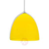 yellow silicon pendant light fancy