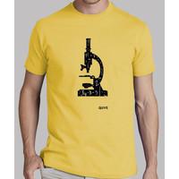 yellow man microscope