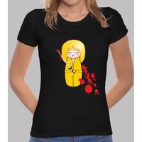 yellow shirt kokeshi beatrix (kill bill)