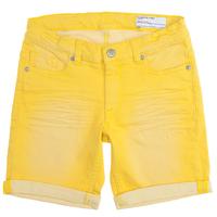 yellow denim kids shorts yellow quality kids boys girls