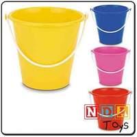 Yel Medium Round Plain Bucket