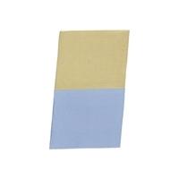 Yellow & Light Blue Pin Dot Pocket Square - 100% Silk