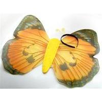 Yellow Children\'s Butterfly Wings & Antennae Kit