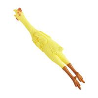 yellow rubber chicken