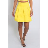 yellow bandage skirt