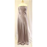 yessica size 14 mauve polyester fl evening dress