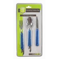 Yellowstone Camping Cutlery Set - Multi-colour