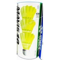 Yellow Yonex Mavis 10 Shuttles Tube Of 3