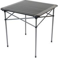 YELLOWSTONE ALUMINIUM ROLL TOP SINGLE TABLE (GRAPHITE/BLACK)