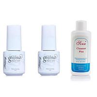 YeManNvYouSpecial Preferential Combination Nail Art UV Top Coat Gel Primer Base Coat Cleanser Plus