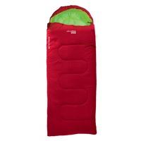 YELLOWSTONE ASHFORD JUNIOR 300 WARM SLEEPING BAG (RED/GREEN)