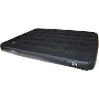 YELLOWSTONE DELUXE DOULE FLOCK AIRBED WITH PUMP (BLACK)