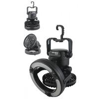 YELLOWSTONE 18 LED TENT LIGHT AND FAN (BLACK)