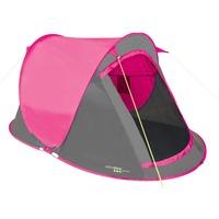 yellowstone fast pitch 2 man camping tent pink