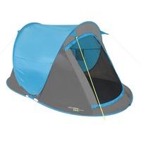 YELLOWSTONE FAST PITCH 2 MAN CAMPING TENT (BLUE)