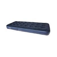 yellowstone dlx single flocked airbed