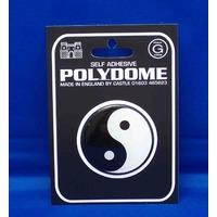 yin yang polydome sticker