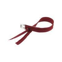 YKK 36 cm Nylon Zip In Burgundy