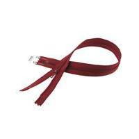 ykk 41 cm nylon zip in burgundy