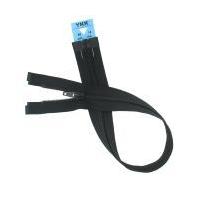 YKK Medium Weight Open End Zip 46 cm Black