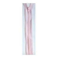 YKK Light Weight Nylon Open End Zips 25cm Pale Pink