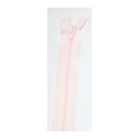YKK Nylon Closed End Dress Zip 25cm Pale Pink