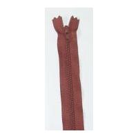 ykk nylon closed end dress zip 25cm tan brown