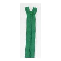 YKK Nylon Closed End Dress Zip 25cm Emerald Green