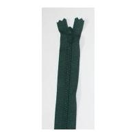 ykk nylon closed end dress zip 25cm bottle green