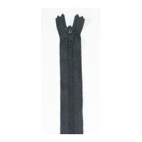 YKK Nylon Closed End Dress Zip 30cm Charcoal Grey