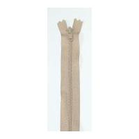 YKK Nylon Closed End Dress Zip 30cm Beige