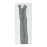 ykk nylon closed end dress zip 30cm light grey