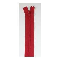 YKK Nylon Closed End Dress Zip 40cm Red