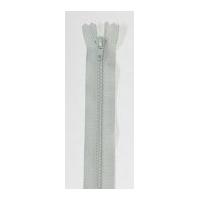 YKK Nylon Closed End Dress Zip 45cm Silver Grey