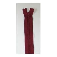 ykk nylon closed end dress zip 50cm burgundy