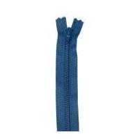 YKK Nylon Closed End Dress Zip 12.5cm Light Navy Blue