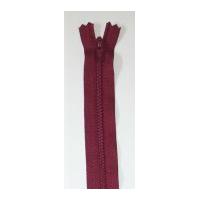 YKK Nylon Closed End Dress Zip 15cm Wine