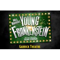young frankenstein theatre tickets garrick theatre london