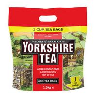 Yorkshire Tea 1 Cup Tea Bags - 600 Pack