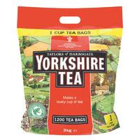 Yorkshire Tea 1 Cup Tea Bags - 1200 Pack
