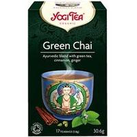yogi organic green chai tea 17 bags