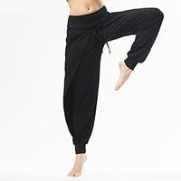 Yoga Pants Pants/Trousers/Overtrousers Breathable / Comfortable Natural Stretchy Sports Wear Gray
