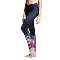 Yoga Pants Leggings Tights Bottoms Breathable Quick Dry Natural High Elasticity Sports Wear Women\'sYoga Pilates Exercise Fitness